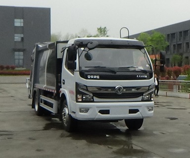 程力威牌CLW5120ZYS6LY型壓縮式垃圾車(chē)